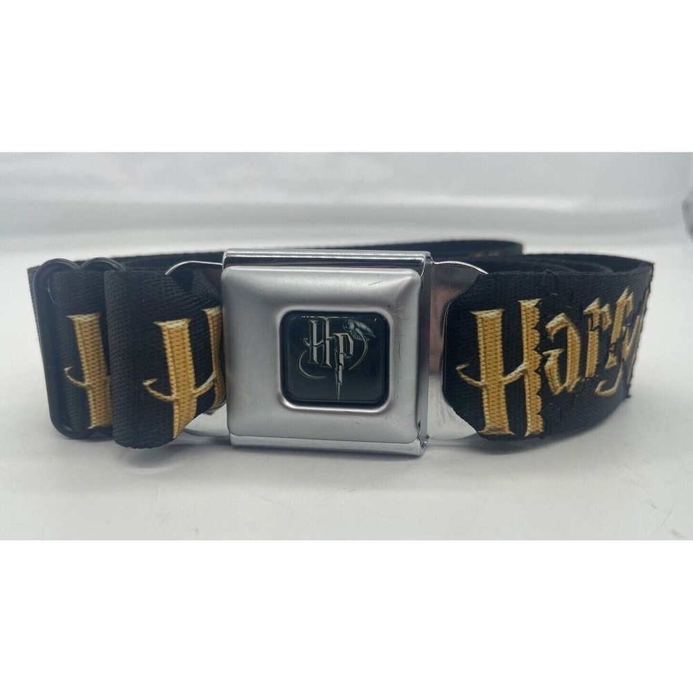 Harry Potter Seatbelt Belt Hufflepuff/Ravenclaw/Gryffindor/Slytherin Coat of Arm